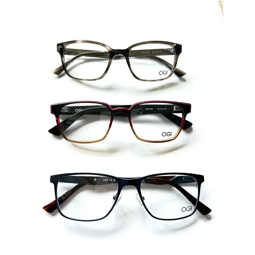 Reseller Lot 50 Pairs OGI Mens Womens Kids Eyeglasses Frames Japan-Never Worn